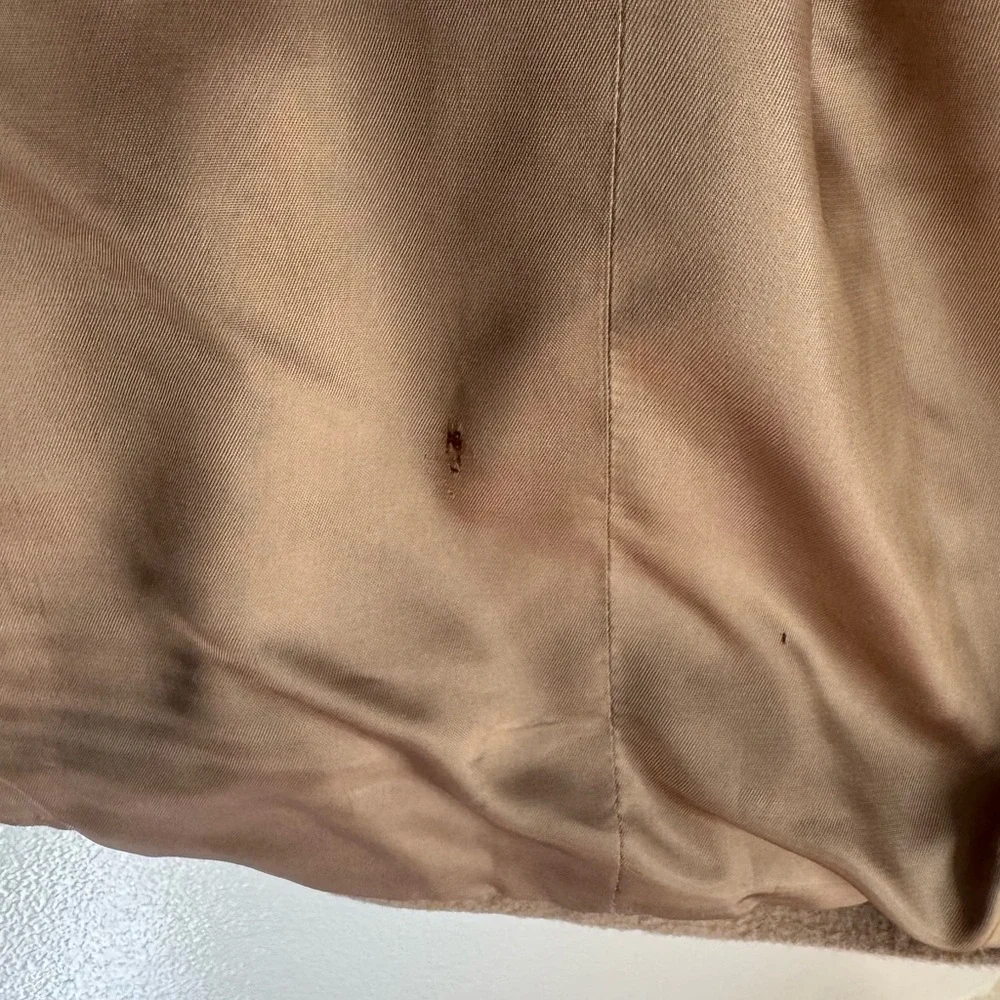 Brooks Brothers Camel Hair Blazer 41L Vintage Tan Sport Coat Mens Wool Jacket